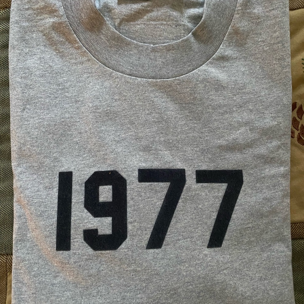 Essentials by Fear of God  Gray 1977 Men's Tee